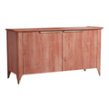 **Moderne houten kast met dubbele deuren**