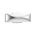 **Technische titel in het Nederlands:** Moderne wandlamp met chroomafwerking en LED-verlichting